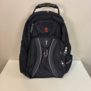 Swiss Gear Black Laptop Scan Smart Backpack